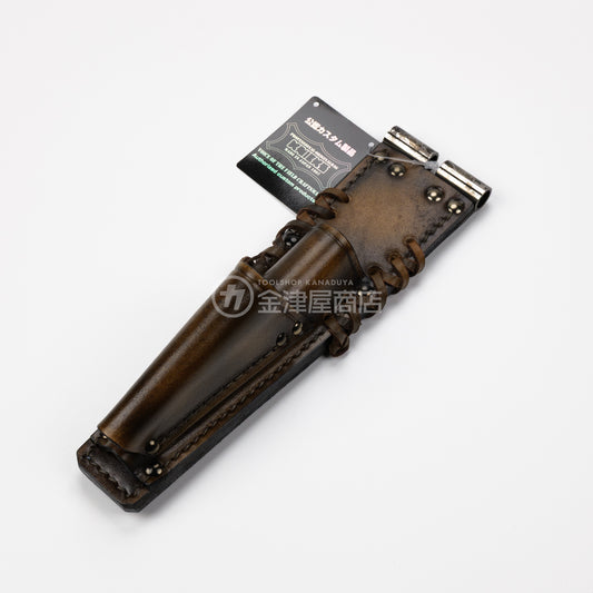 ニックス(KNICKS) チェーン式ドライバーホルダー2段 TIT-215PSDX【ヴィンテージカラー】追加カスタム VC革紐W巻-