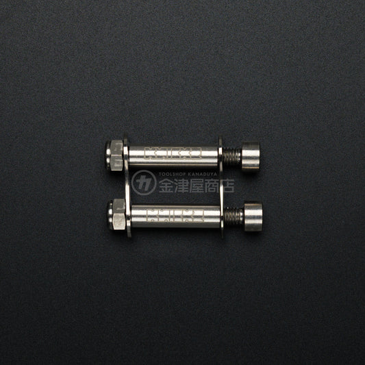 ニックス(KNICKS) チタンシングルベルトループ用 チタン製金具一式 TIT-Z1-