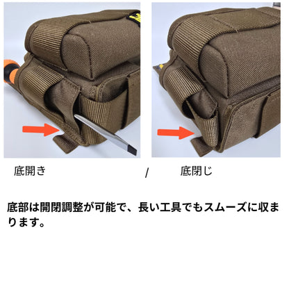 Durawork ソウルポーチ Dura205 BLK/BRW-