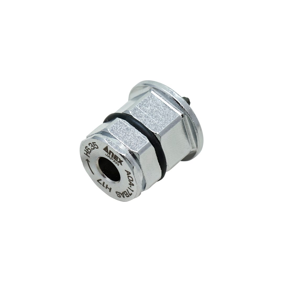 ANEX AOA-17専用オフセットアダプター17mm用ビットアダプターショートタイプ AOA-17BAS専用-