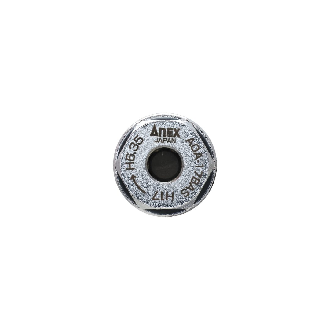 ANEX AOA-17専用オフセットアダプター17mm用ビットアダプターショートタイプ AOA-17BAS専用-