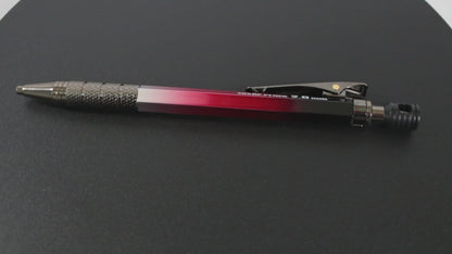 祥碩堂 建築用シャープペンシル HB2.0mm 朱雀 真鍮ボディ グラデーション限定カラー