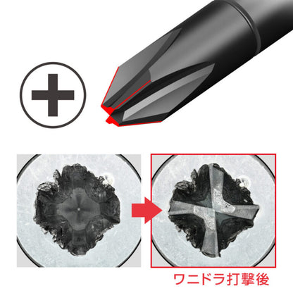ANEX ビスブレーカードライバー ワニドラジュニア 3985-ドライバー-金津屋商店