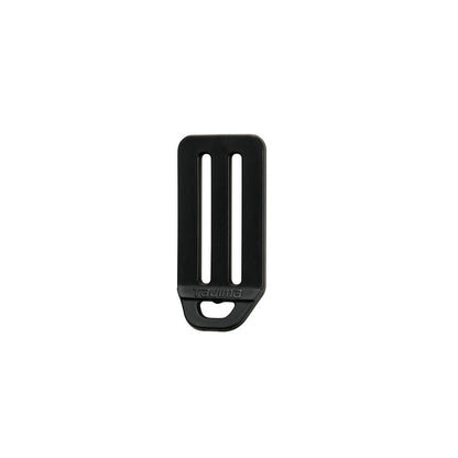 タジマ　胴ベルト用ランヤード向け補助ロープ(2丁掛け用)　補助ロープ蛇腹L1　HJR-L1BK-補助ロープ-金津屋商店