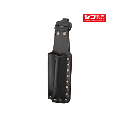 【TAJIMA】タジマ セフ着脱式工具差しK 2本差し のみ用 本革 SFKSK-P2N-工具差し-金津屋商店
