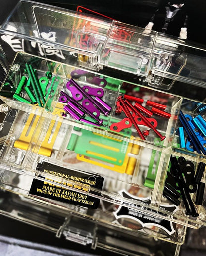 ネオスター ポリカーボネイト製クリアツールボックス TOOLBOX03 NS-TBPC-03-NS-TBPC-03-金津屋商店