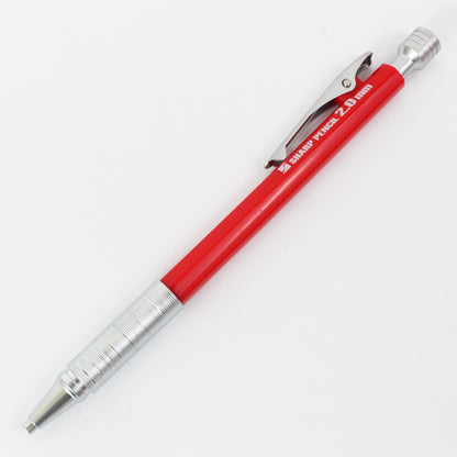 祥碩堂 建築用シャープペンシル2.0mm ワンタッチクリップ-シャープペンシル-金津屋商店