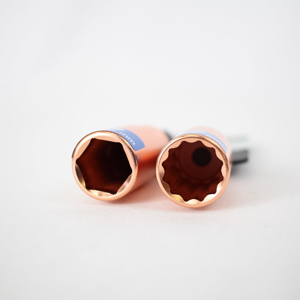 TOP工業 高儀コラボ商品 電動ドリル用ソケット ピンクゴールド EDS-17TG/ESS-17TG-ソケット-金津屋商店