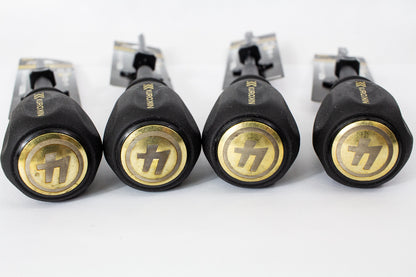 【レーザー加工品】フジ矢　貫通ドライバー（黒金）-ドライバー-金津屋商店