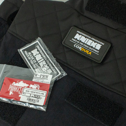 ニックス（KNICKS）コーデュラ 防寒ベスト ブラック/レッド 12504-ベスト-金津屋商店
